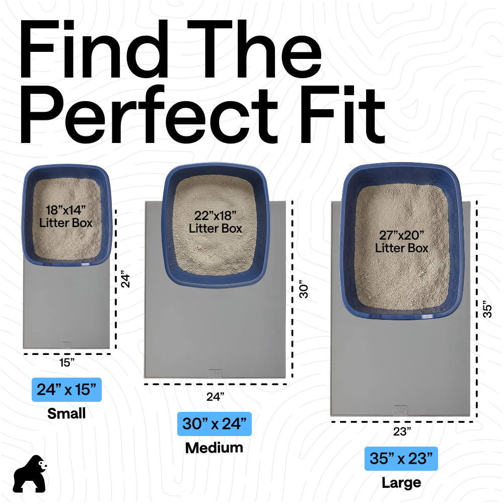 Silicone Cat Litter Box Mat