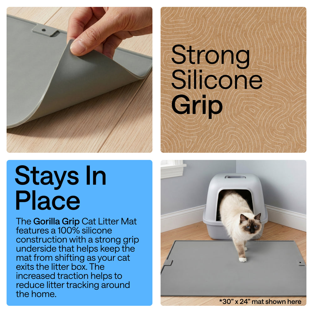 Silicone Cat Litter Box Mat