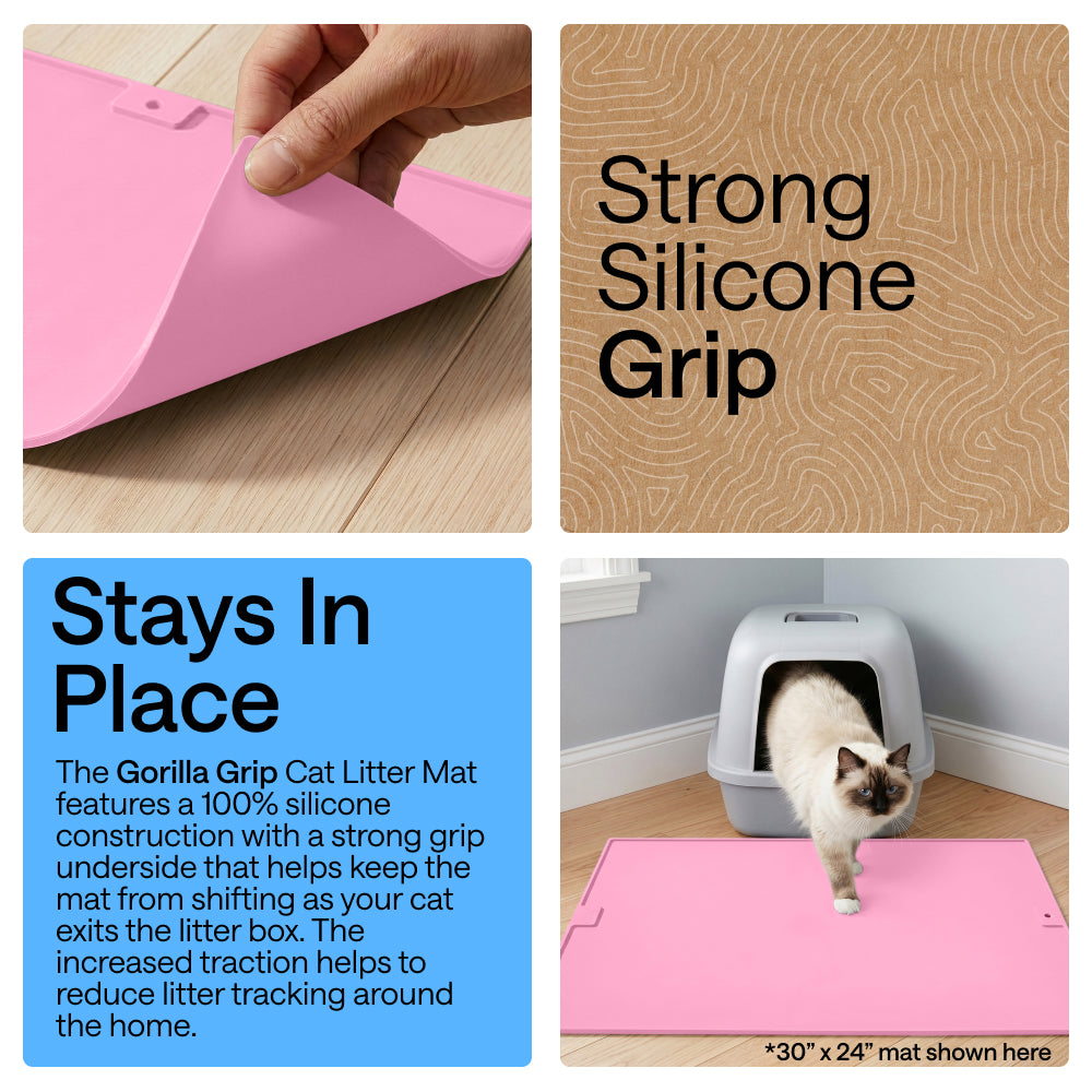Silicone Cat Litter Box Mat
