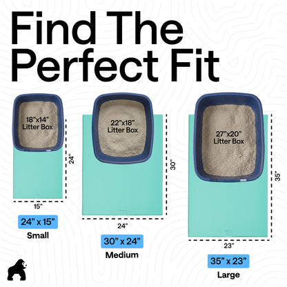 Silicone Cat Litter Box Mat