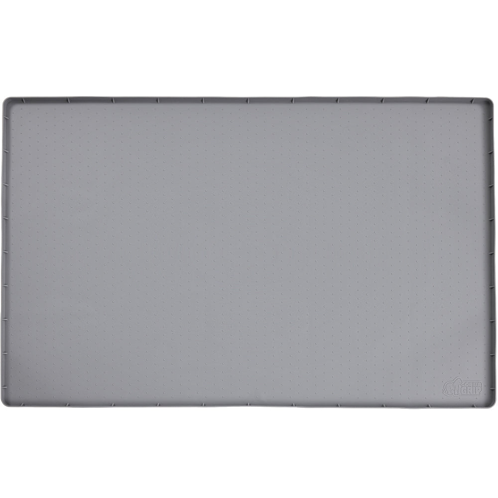 Silicone Under Sink Mat Gorilla Grip Gray 19" x 22"