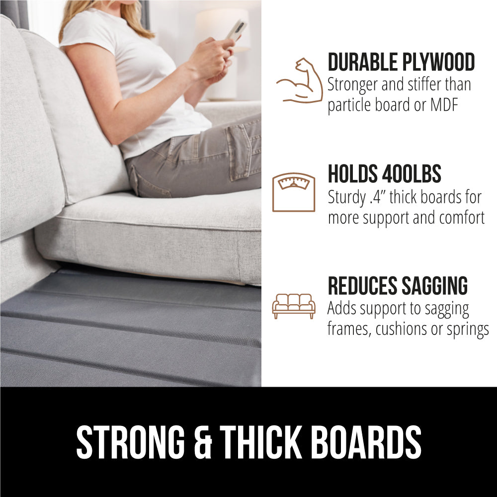 Couch cushion supports best sale