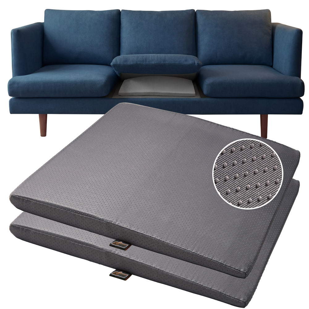 Sofa Support Foam Gorilla Grip Gray 2 Pack
