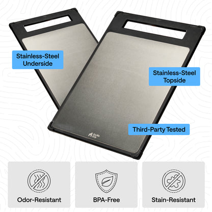 Stainless Steel Cutting Board Gorilla Grip