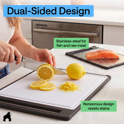Stainless Steel Cutting Board Gorilla Grip