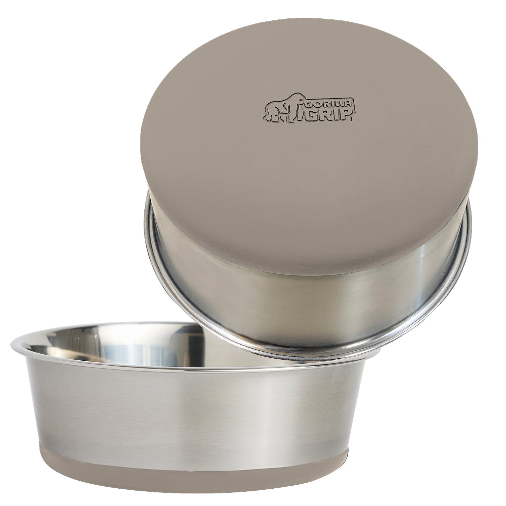 Stainless Steel Dog Bowl (Set of 2)