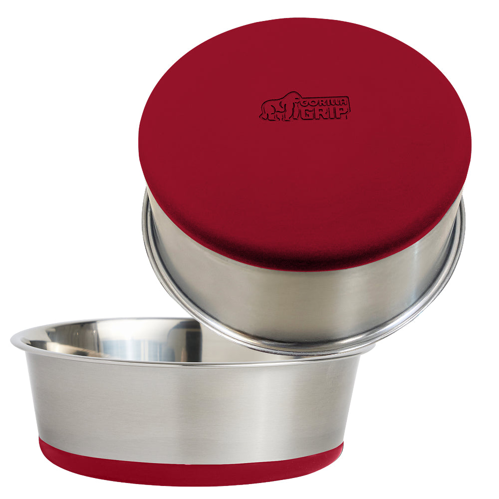Stainless Steel Dog Bowl (Set of 2)