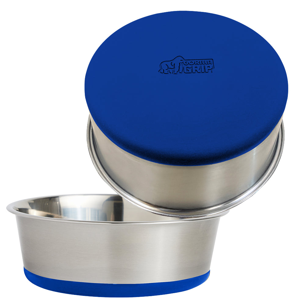 Stainless Steel Dog Bowl (Set of 2)