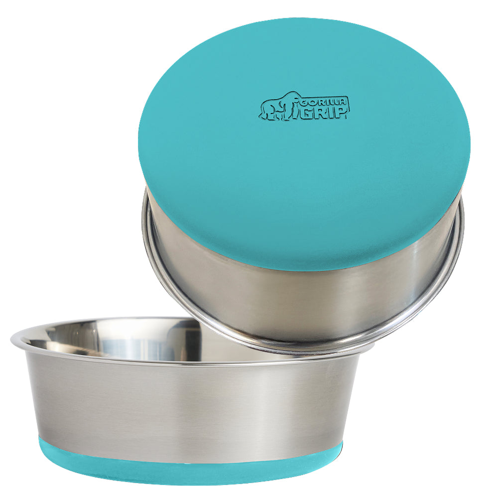 Stainless Steel Dog Bowl (Set of 2)