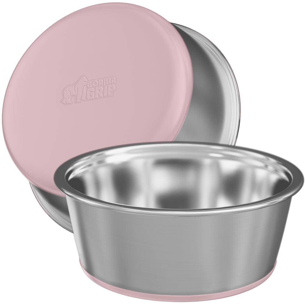 Stainless Steel Dog Bowl (Set of 2)
