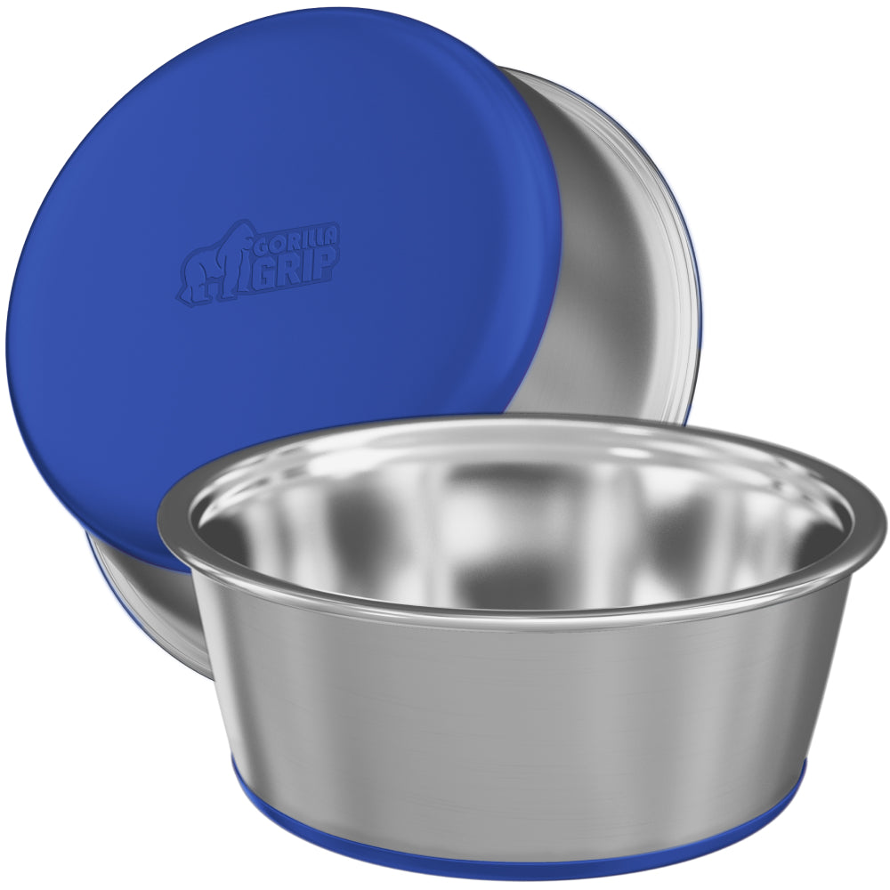 Stainless Steel Dog Bowl (Set of 2)