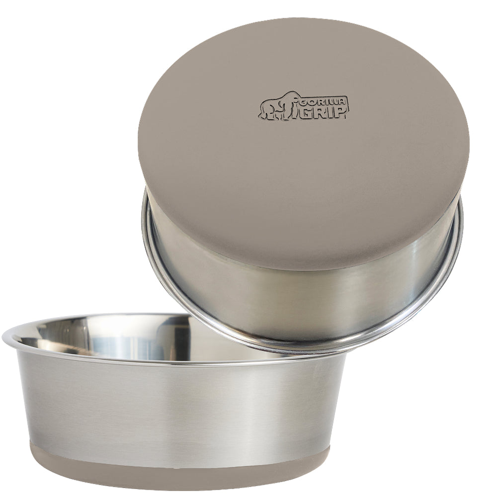 Stainless Steel Dog Bowl (Set of 2)