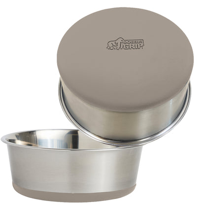 Stainless Steel Dog Bowl (Set of 2)