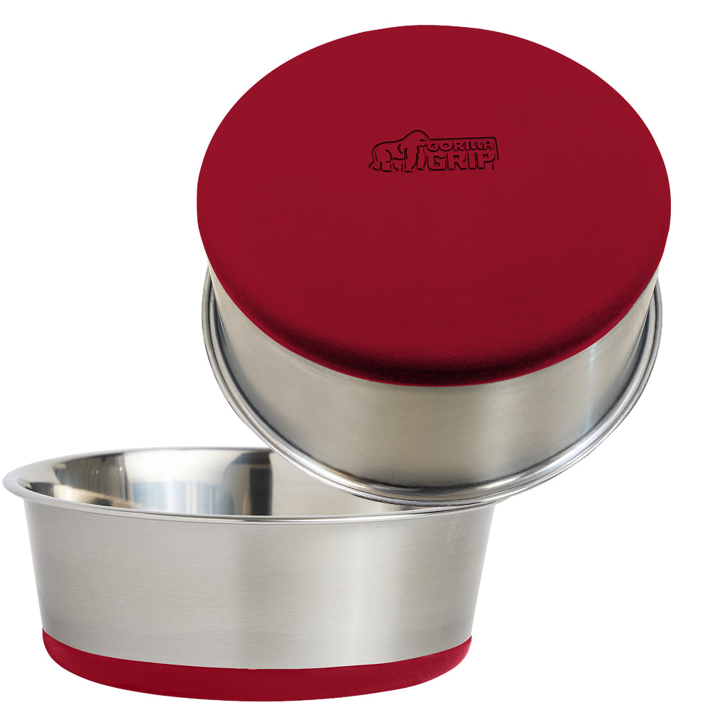 Stainless Steel Dog Bowl (Set of 2)