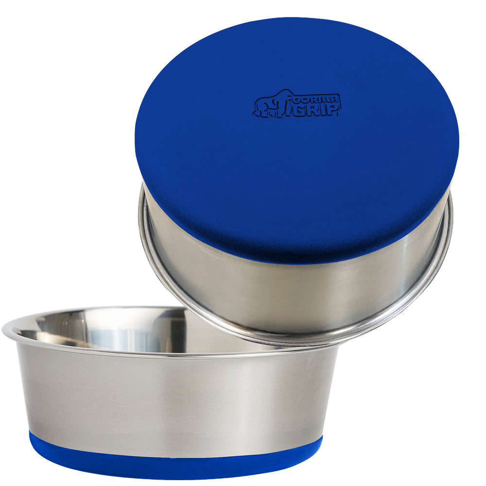 Stainless Steel Dog Bowl (Set of 2)