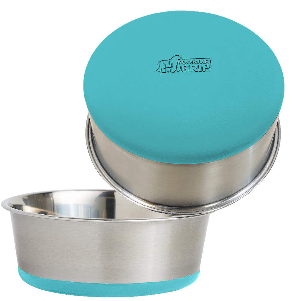 Stainless Steel Dog Bowl (Set of 2)