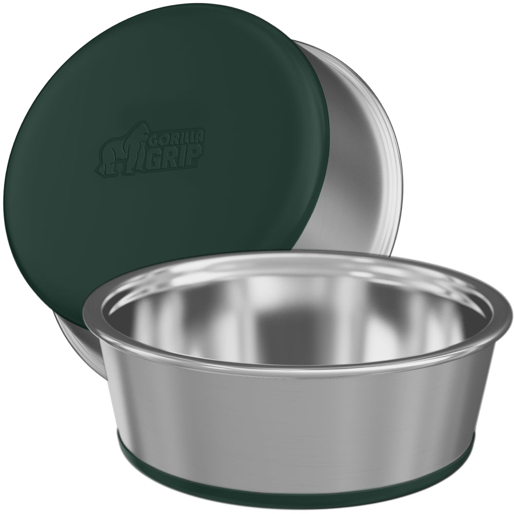 Stainless Steel Dog Bowl (Set of 2)