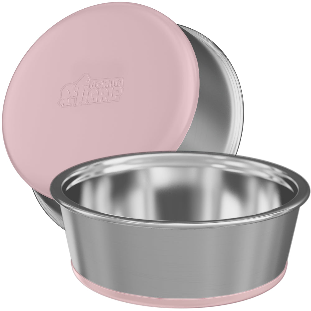 Stainless Steel Dog Bowl (Set of 2)