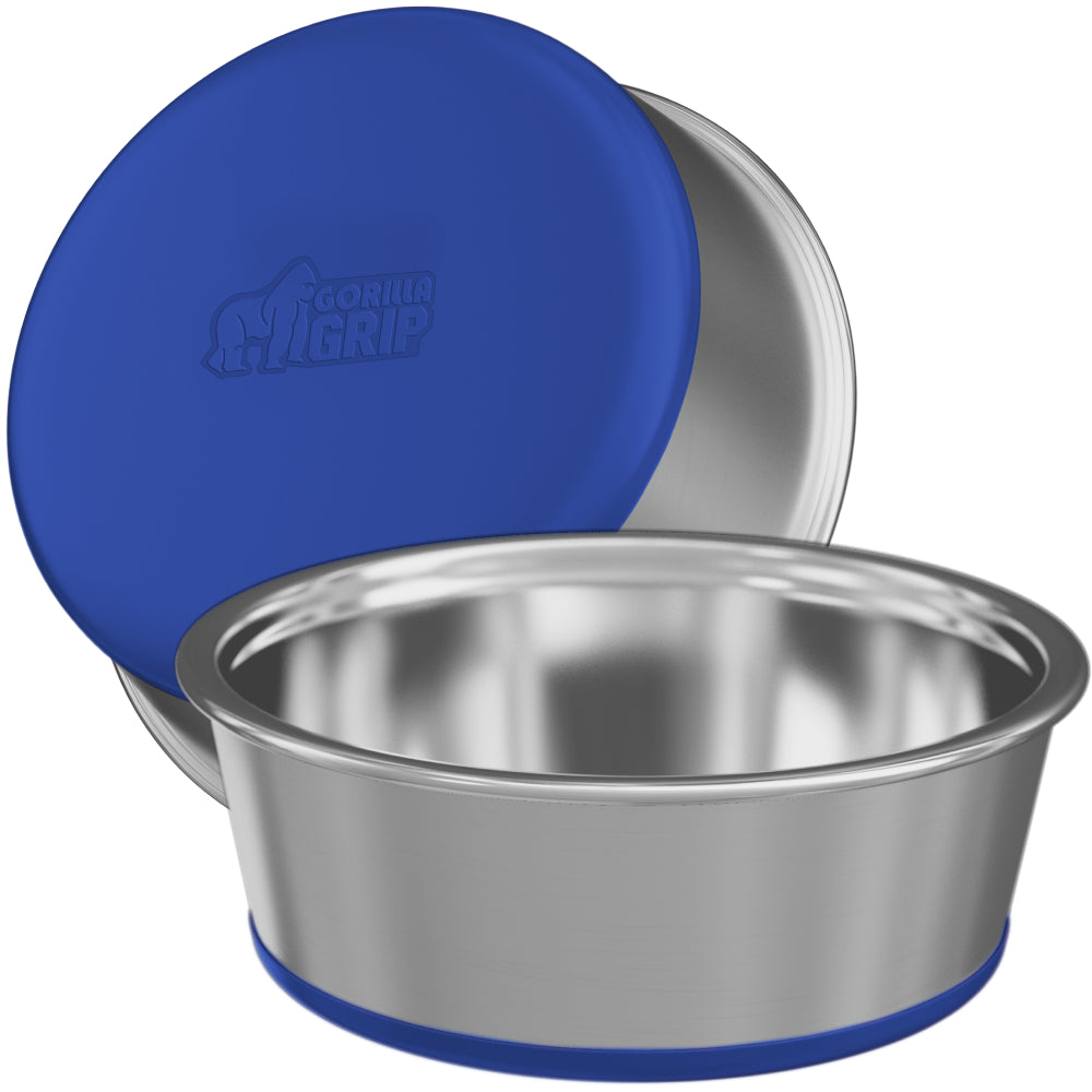 Stainless Steel Dog Bowl (Set of 2)