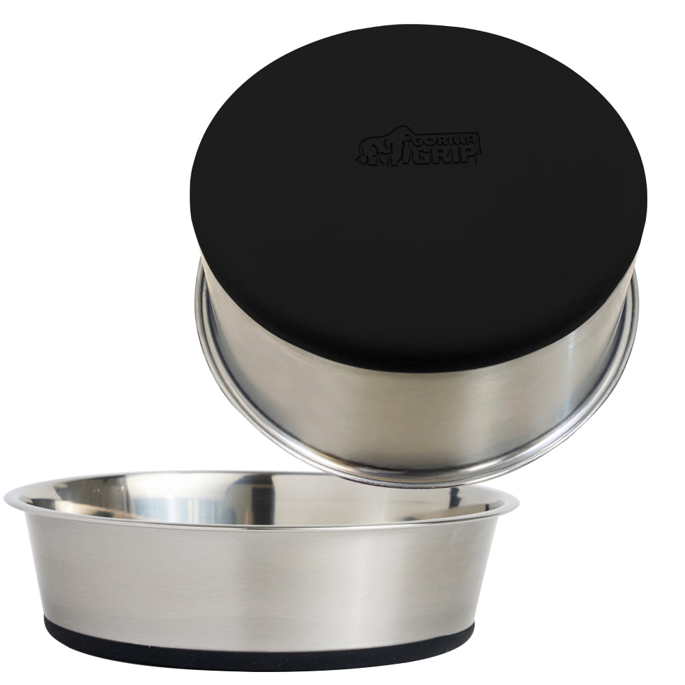 Stainless Steel Dog Bowl (Set of 2)
