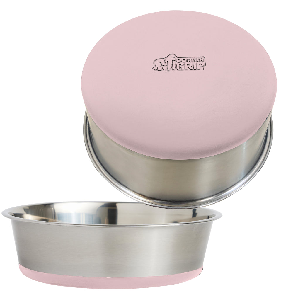 Stainless Steel Dog Bowl (Set of 2)