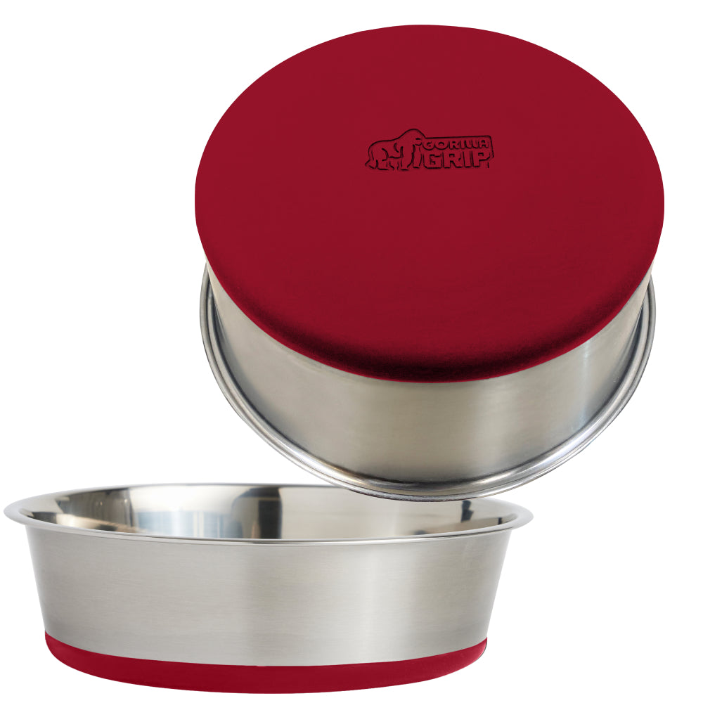 Stainless Steel Dog Bowl (Set of 2)