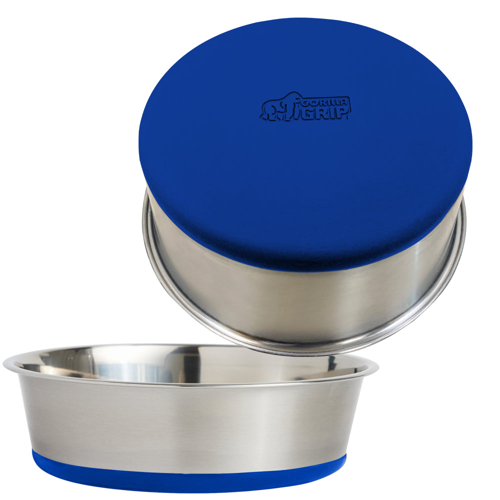 Stainless Steel Dog Bowl (Set of 2)