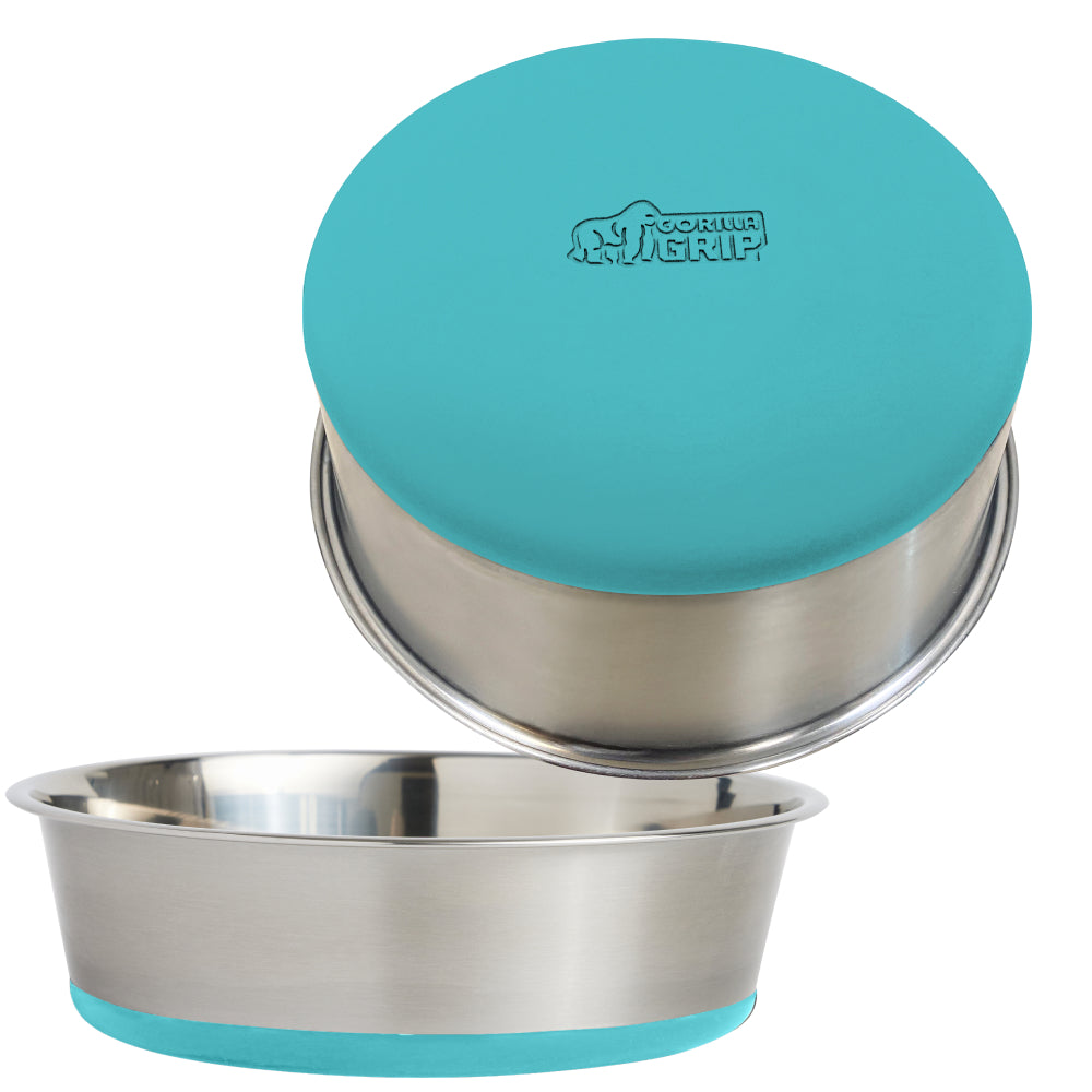 Stainless Steel Dog Bowl (Set of 2)