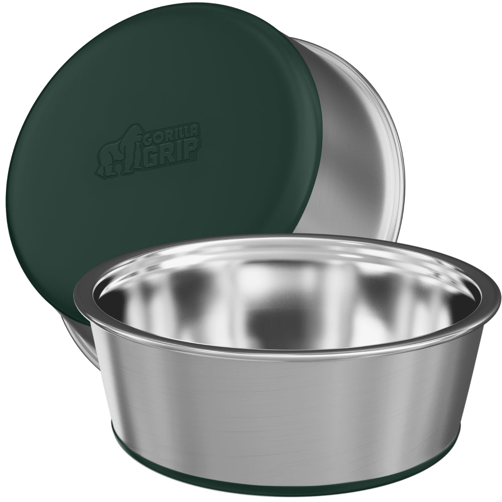 Stainless Steel Dog Bowl (Set of 2)