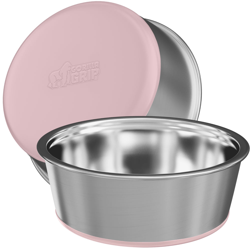 Stainless Steel Dog Bowl (Set of 2)