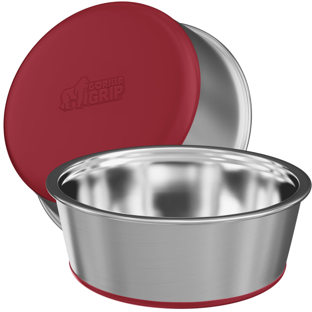 Stainless Steel Dog Bowl (Set of 2)