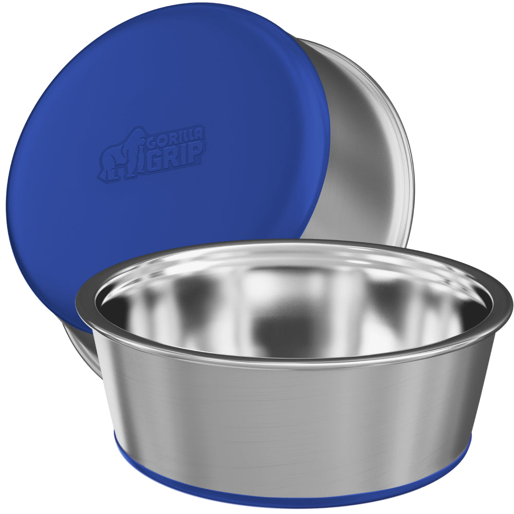 Stainless Steel Dog Bowl (Set of 2)