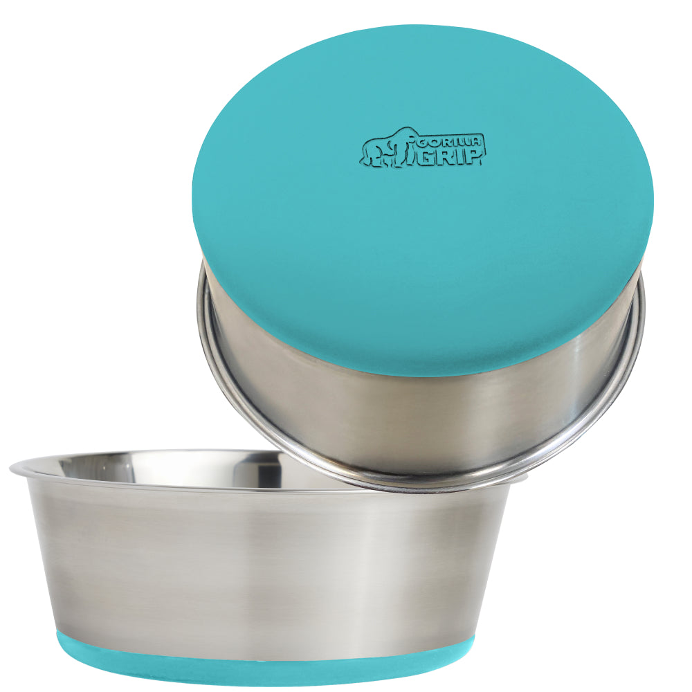 Stainless Steel Dog Bowl (Set of 2)