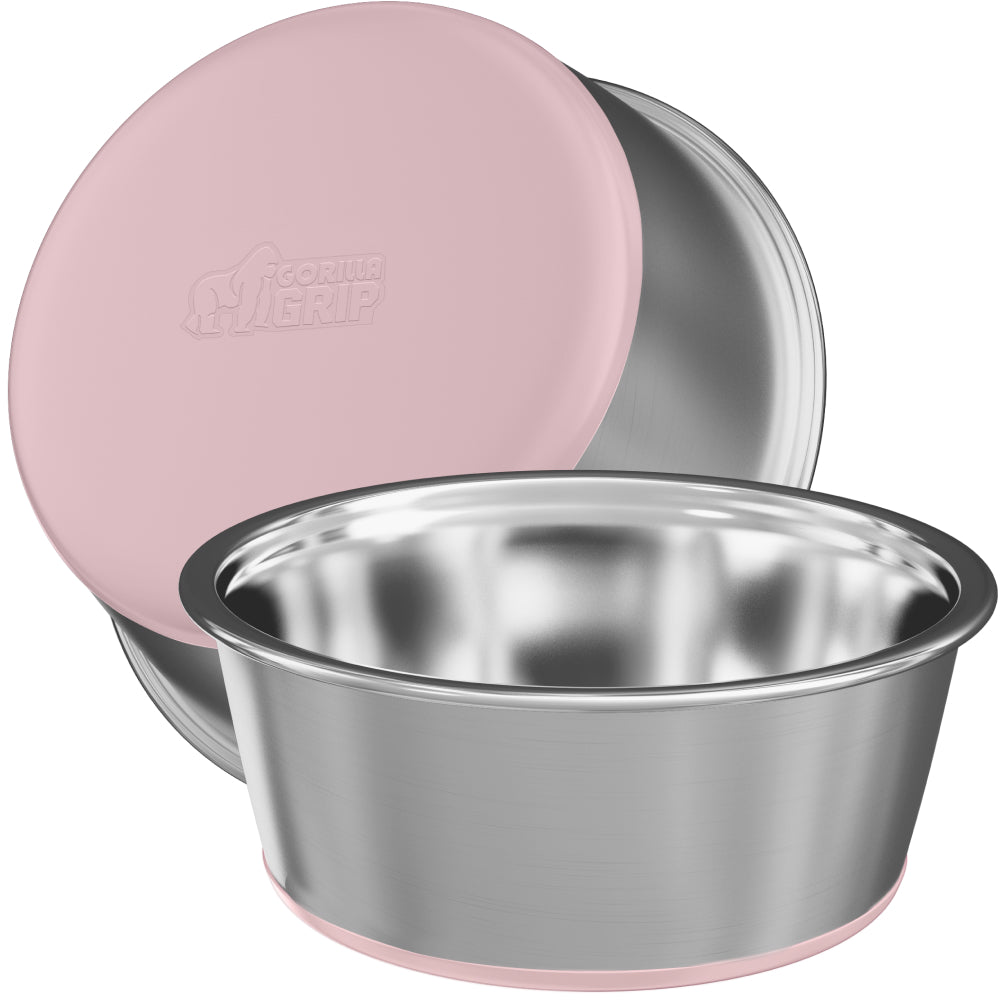 Stainless Steel Dog Bowl (Set of 2)