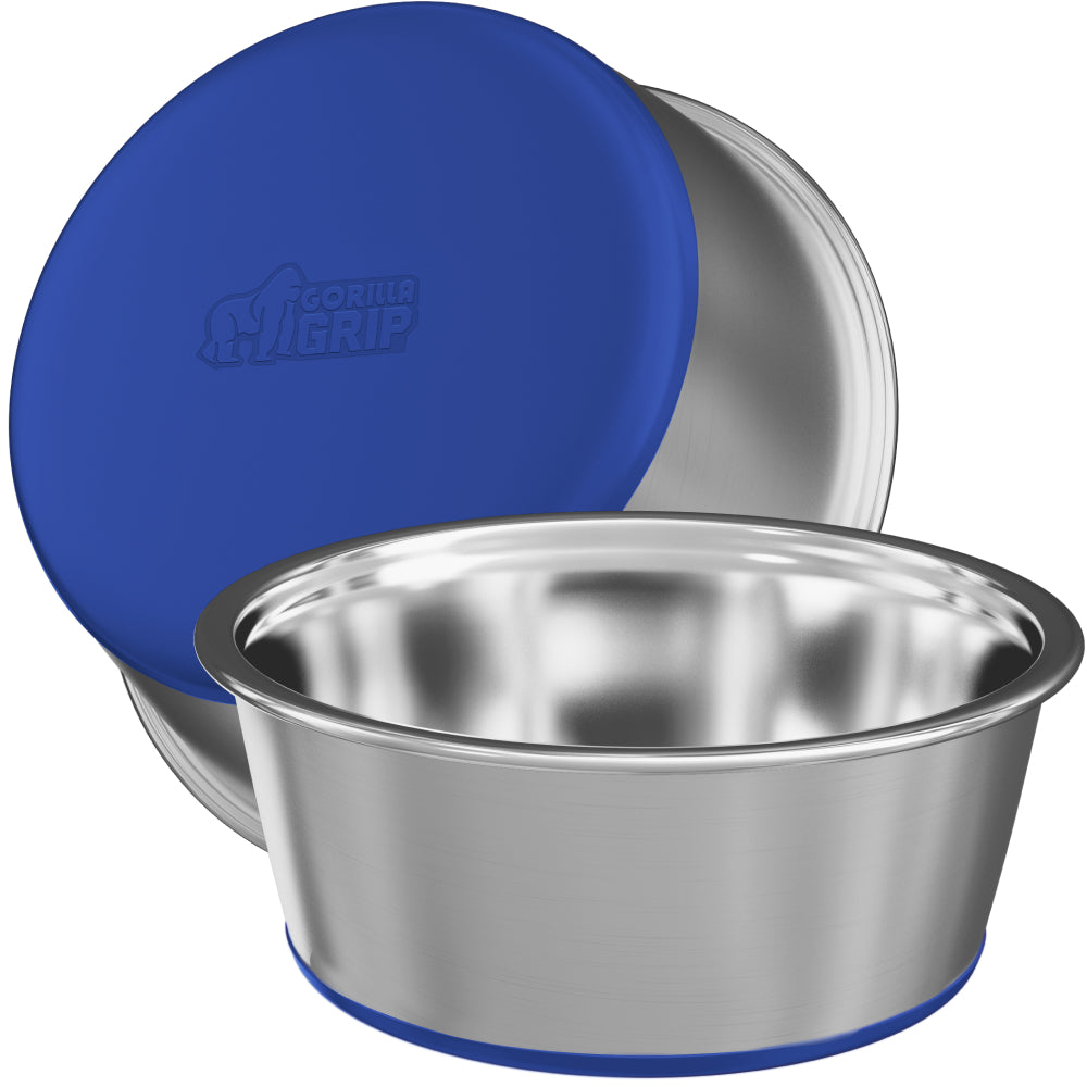 Stainless Steel Dog Bowl (Set of 2)