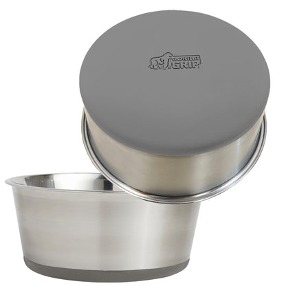 Stainless Steel Dog Bowl (Set of 2)