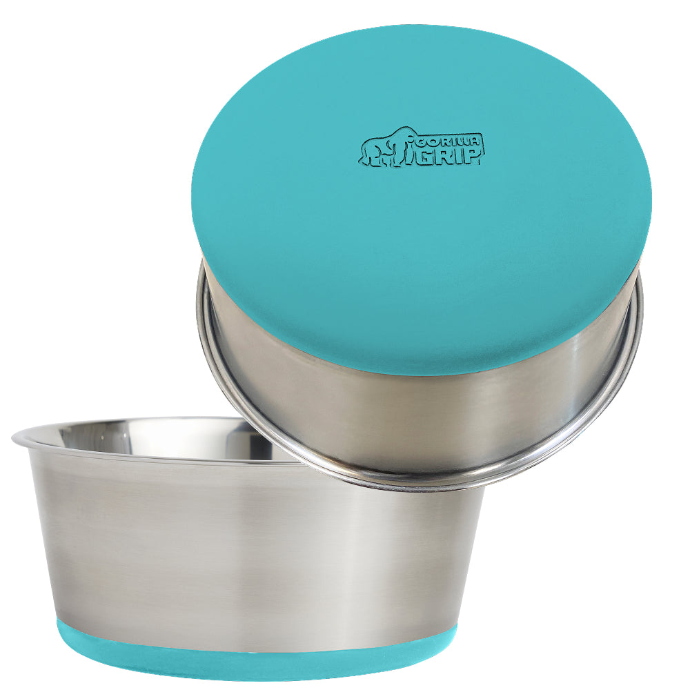 Stainless Steel Dog Bowl (Set of 2)
