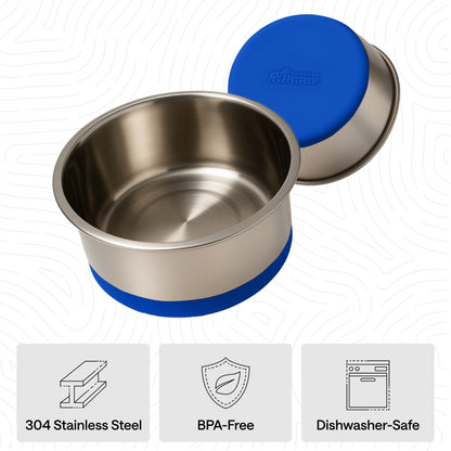 Stainless Steel Dog Bowl (Set of 2)