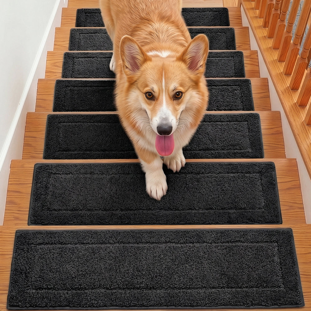 Stair Treads Gorilla Grip Black 4 Pack