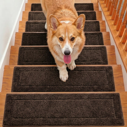 Stair Treads Gorilla Grip Brown 4 Pack