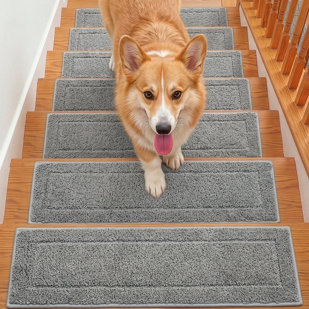 Stair Treads Gorilla Grip Gray 4 Pack