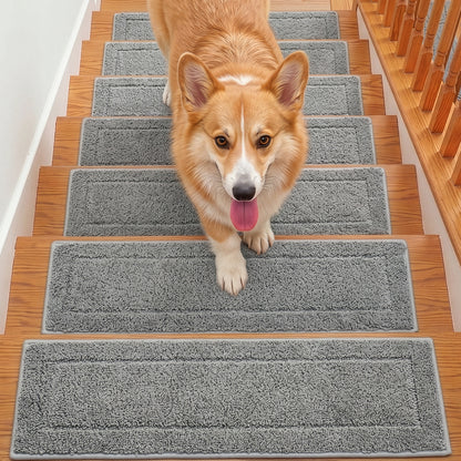 Stair Treads Gorilla Grip Gray 4 Pack