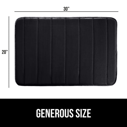 Striped Bath Rug Memory