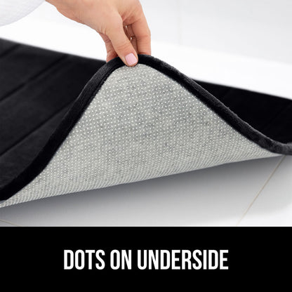 Striped Bath Rug Memory