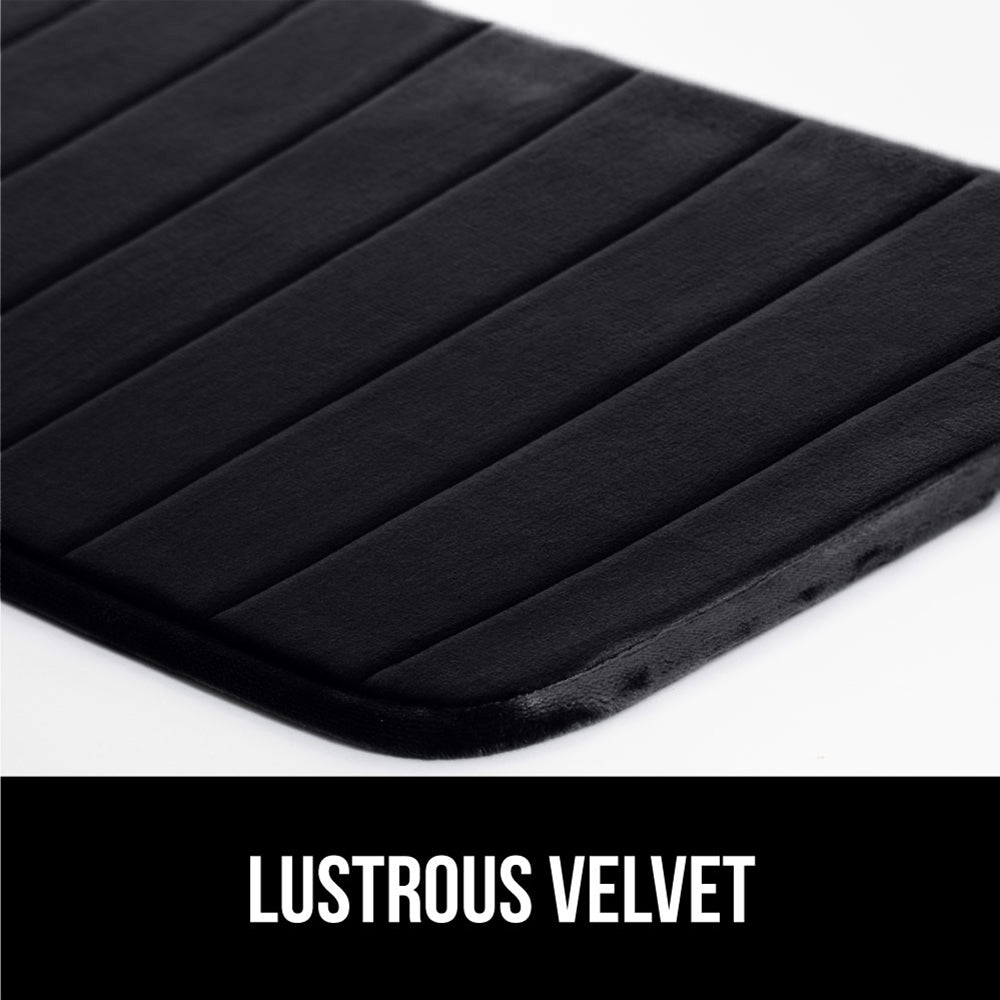 Striped Bath Rug Memory