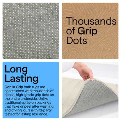Striped Bath Rug Memory