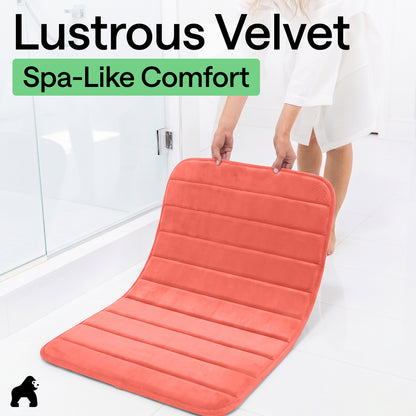 Striped Bath Rug Memory