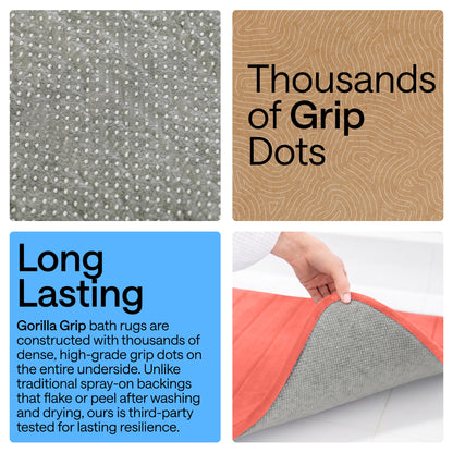 Striped Bath Rug Memory