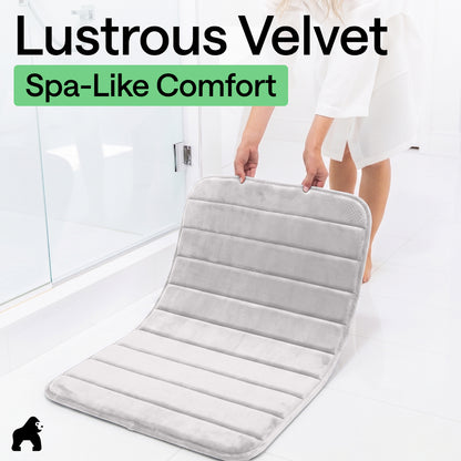 Striped Bath Rug Memory