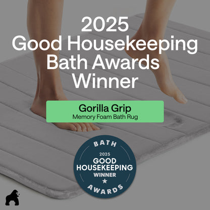 Striped Bath Rug Memory